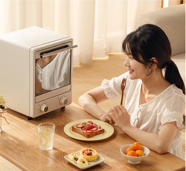 Mini Electric Oven Household Bread Baking Oven Automatic Small 12L