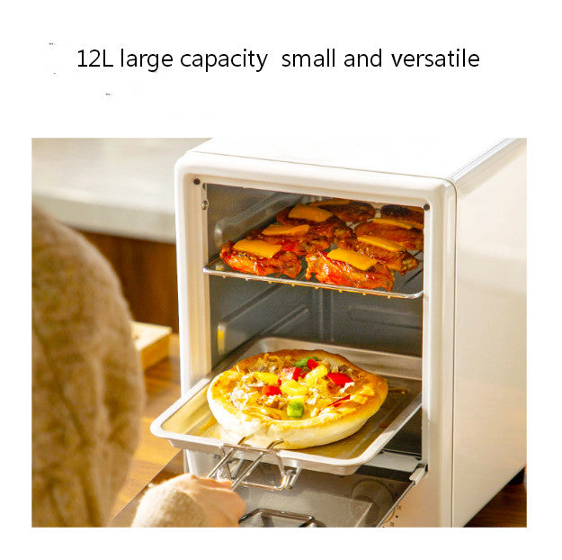 Mini Electric Oven Household Bread Baking Oven Automatic Small 12L
